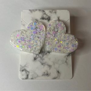 Jumbo Heart Earrings